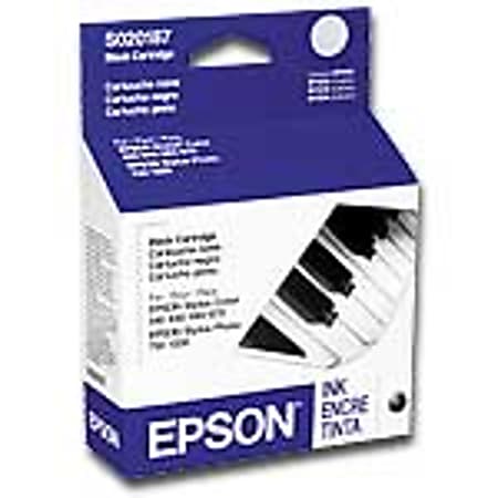 Epson® S020187 Black Ink Cartridge