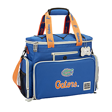 Overland Mobile Dog Gear NCAA Week Away Bag, 12”H x 8”W x 16-1/2”D, Florida Gators