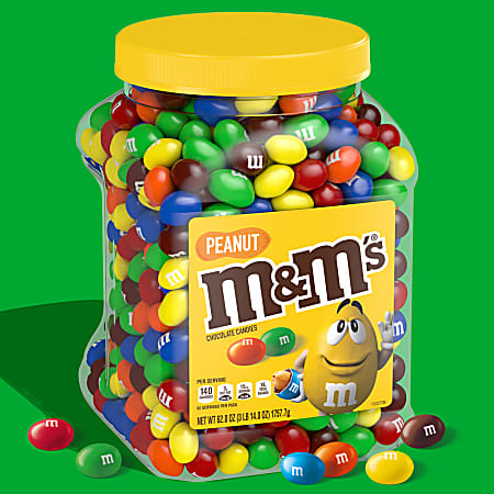 The Good Stuff PH - M&M's CHOCOLATE CANDY JAR (XL) Yellow and Red  characters will keep your M&M's chocolates safe in these big, ceramic jars  with matching lids. Great for cookies too!