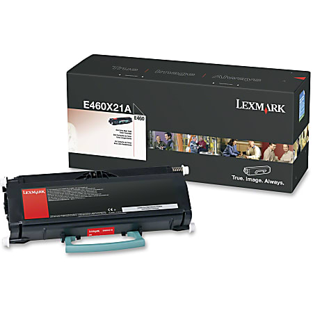 Lexmark™ E460X21A Black Extra-High Yield Toner Cartridge