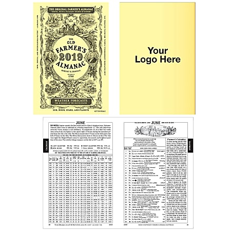 Old Farmer's Almanac Booklet, 8" x 5 3/8", December–December