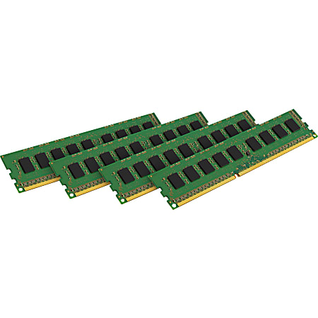 Kingston 32GB DDR3 SDRAM Memory Module - For Server - 32 GB - DDR3-1600/PC3-12800 DDR3 SDRAM - CL11 - 1.35 V - ECC - 240-pin - DIMM