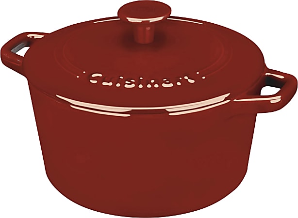 Cuisinart Chef's Classic Cast-Iron 7-qt Round Casserole 