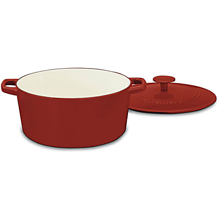 Cuisinart™ Chef’s Classic Enameled Cast Iron Covered Casserole Dish, 3 ...