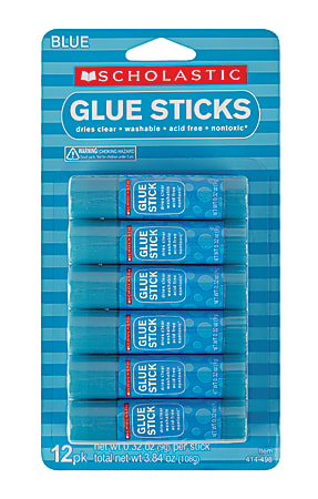 Office Depot Brand Glue Sticks 0.32 Oz Clear Pack Of 12 Glue Sticks -  Office Depot