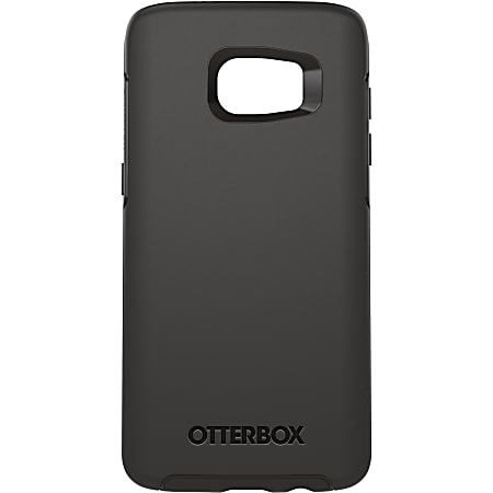OtterBox Galaxy S7 edge Symmetry Series Case - For Smartphone - Black - Wear Resistant, Drop Resistant, Scratch Resistant, Bump Resistant, Tear Resistant, Scrape Resistant, Scuff Resistant - Synthetic Rubber, Polycarbonate