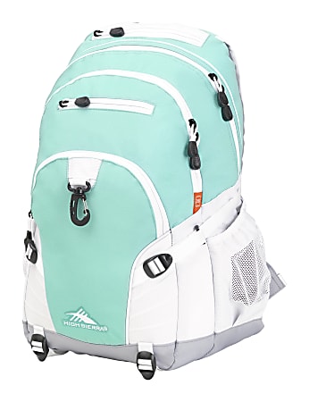 High Sierra® Loop Backpack, Aquamarine/White/Ash