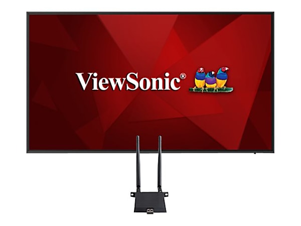 ViewSonic CDE8620-W1 - 86" Diagonal Class LED-backlit LCD display - digital signage - 4K UHD (2160p) 3840 x 2160 - direct-lit LED