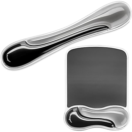 Kensington Duo Gel Mouse Pad Wrist Rest - 1.70 Kensington Duo Gel Mouse Pad Wrist Rest - 1.70