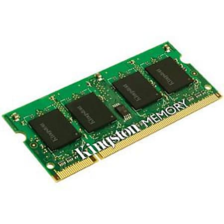 Kingston 4GB DDR3 SDRAM Memory Module - 4GB (1 x 4GB) - 1066MHz DDR3-1066/PC3-8500 - DDR3 SDRAM SoDIMM