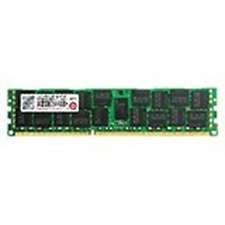 Transcend DDR3-1866 Registered DIMM - For Workstation - 64 GB (4 x 16GB) DDR3 SDRAM - 1866 MHz - 1.50 V - ECC - Registered - 240-pin - DIMM