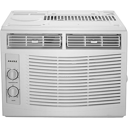 Amana Window-Mounted Air Conditioner With Mechanical Controls, 12 1/2"H x 16"W x 15 5/16"D, White