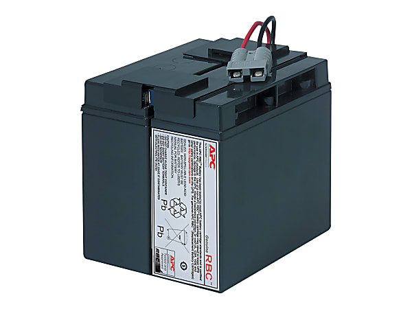 APC Replacement Battery Cartridge #7 - UPS battery - 1x battery - lead acid - black -  - RBC7