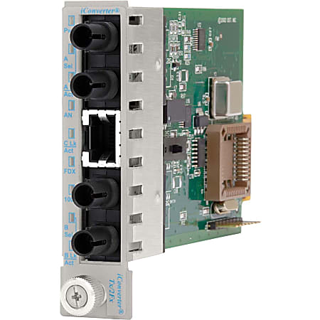 Omnitron Systems iConverter Tx/2Fx Redundant Fast Ethernet Media
