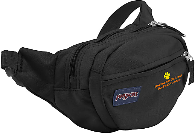 Custom Promotional Jansport Fifth Avenue Fanny Pack 4 x 6 Black ODP Business Solutions