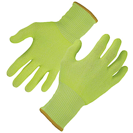 Ergodyne ProFlex Polyethylene Food Grade Gloves, Large, Lime, Case Of 144 Pairs
