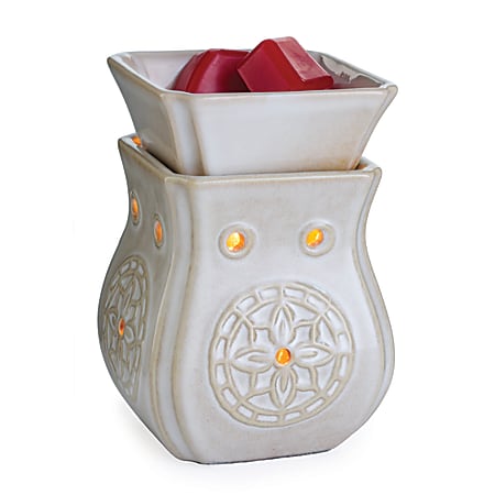 Candle Warmers Etc Midsize Illumination Fragrance Warmer, 6-7/16" x 4-5/8", Insignia