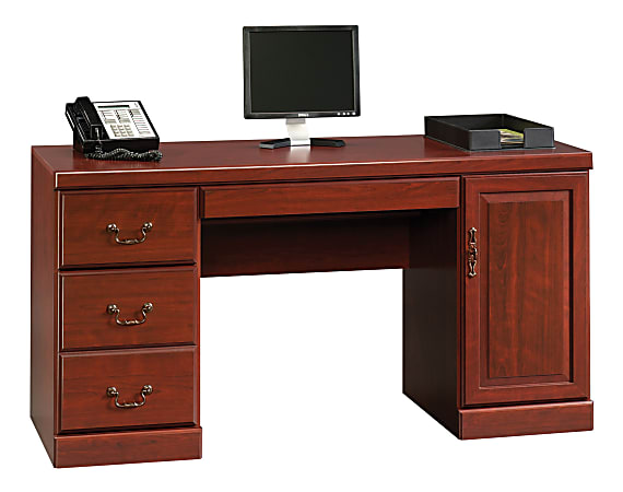 Office depot cherry desk discount