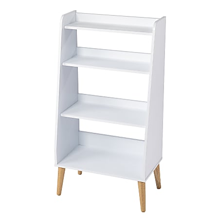 Mid-Century Modular 3-Tier Wide Shelf