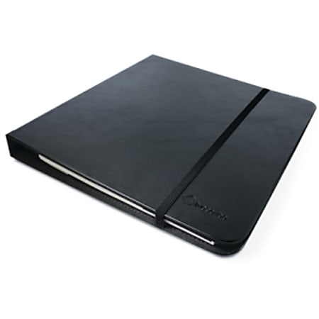 Livescribe AAA-00016 Smartpen Portfolio - A5 - 5 53/64" x 8 17/64" Sheet Size - 3 Pocket(s) - Leather - Black