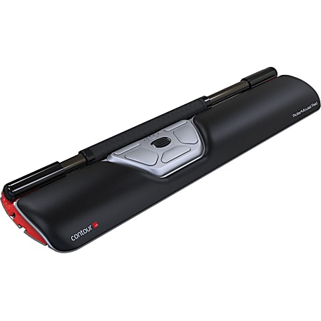 Contour RollerMouse Red Series Wired Roller Mouse, Black/Red