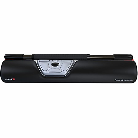 Contour RollerMouse Red Series Wired Roller Mouse BlackRed