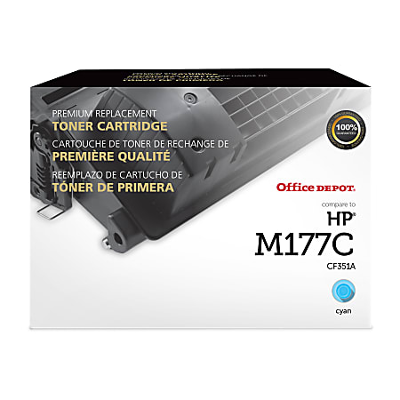Office Depot® Brand Remanufactured Cyan Toner Cartridge Replacement for HP 130A, OD130AC