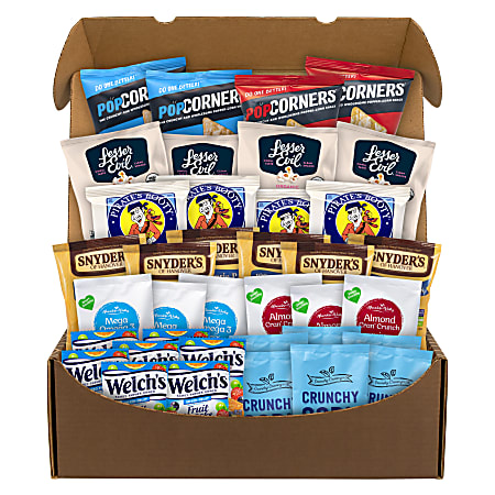 Snack Box Pros Better For You Snack Box, 5 Oz, Box Of 37 Snacks