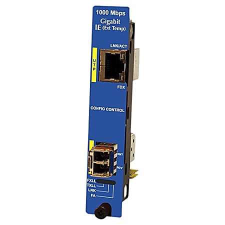 B&B IE-iMcV-Gigabit, TX/SFP (requires one IE-SFP/1250 module)