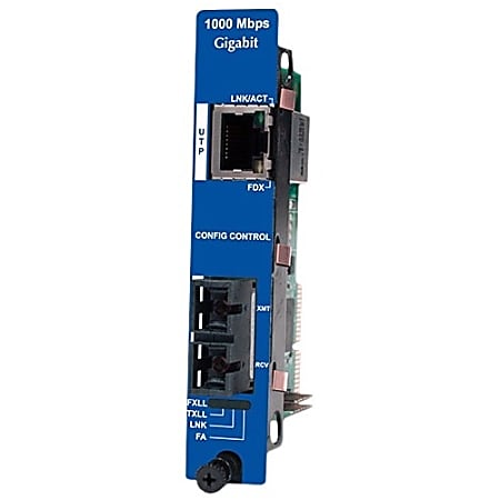 B&B iMcV-Gigabit, TX/SSLX-SM1310/PLUS-SC (1310xmt/1550rcv)