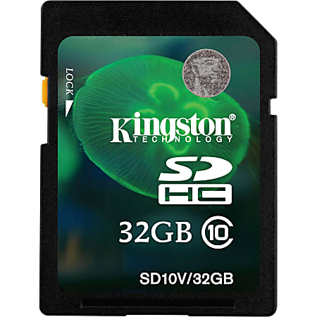 Kingston 32 GB Class 10/UHS-I SDHC - 30 MB/s Read - Lifetime Warranty