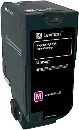 Lexmark Original High Yield Laser Toner Cartridge -