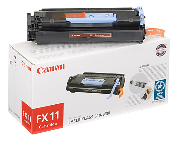 Canon® FX-11 Black Fax Cartridge, 1153B001