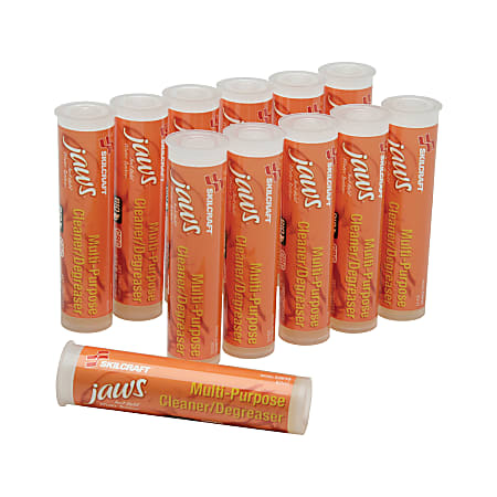 SKILCRAFT® JAWS Multipurpose Cleaner/Degreaser Refills, Orange, Box Of 12