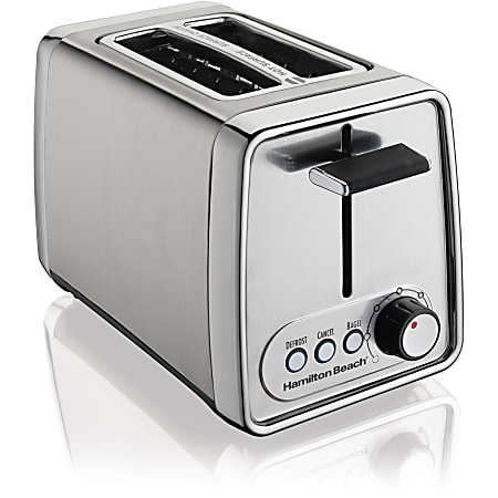 Hamilton Beach Modern Chrome 2 Slice Toaster (22791) - Toast, Bagel - Chrome