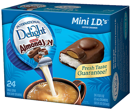 International Delight Non-Dairy Creamer, Almond Joy, Box Of 24 Packets