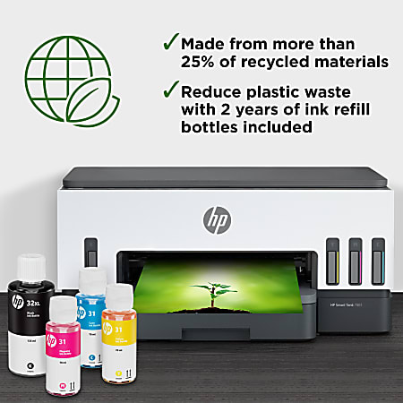 Hp ink clearance tank printer