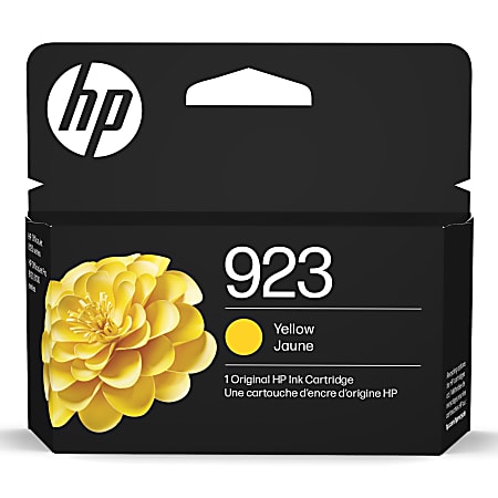 HP 923 Yellow Original Ink Cartridge, 4K0T2LN
