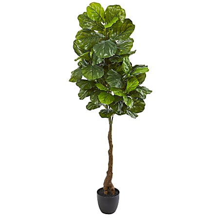 Nearly Natural 64"H Real Touch Fiddle Leaf Artificial