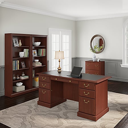 Strandburg Transitional Cherry Black Office Desk - Shop for Affordable Home  Furniture, Decor, Outdoors and more