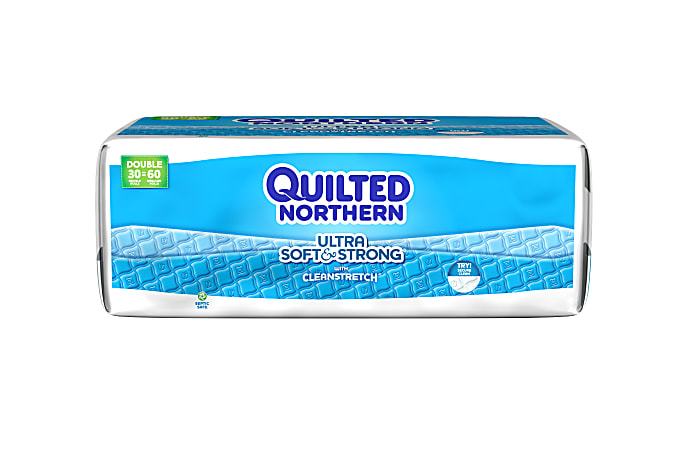 Quilted Northern® Soft and Strong Bathroom Tissue, 30 Double Rolls