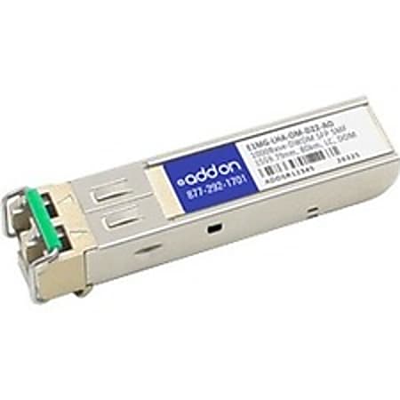 AddOn Brocade E1MG-LHA-OM Compatible TAA compliant 1000Base-DWDM 100GHz SFP Transceiver (SMF; 1559.79nm; 80km; LC; DOM)