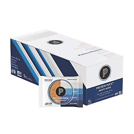 Protein Puck, Mighty Moxie, Cocoa Cinnamon - 16-2.25 oz