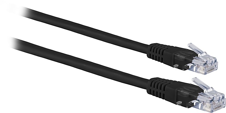 Ativa® Cat 5e Ethernet Cable, 3&#x27;, Black, 26925