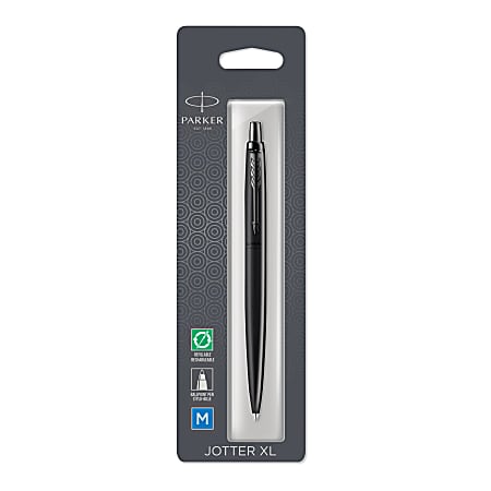 Jotter XL Retractable Ballpoint Pen, Medium Point, Blue Ink, Black Barrel Jotter XL Retractable Ballpoint Pen, Medium Point, Blue Ink, Black Barrel