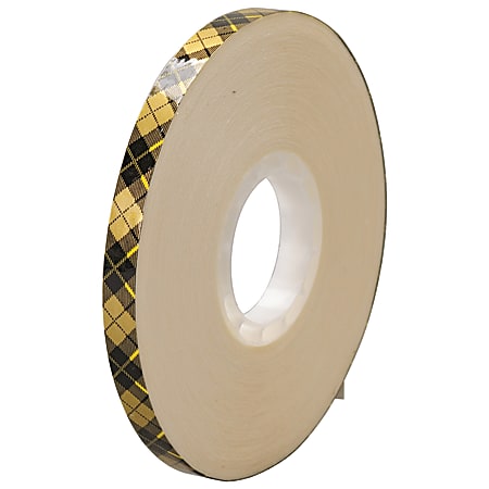 Scotch® 908 Adhesive Transfer Tape, 1" Core, 0.25" x 36 Yd., Clear, Case Of 72