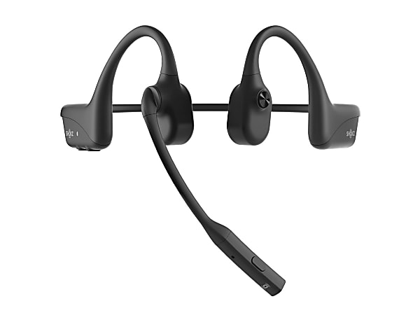 SHOKZ OpenComm2 UCHeadset, Black, C120AABKUS