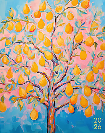 2026 Willow Creek Press Monthly Booklet Planner, 7-1/2" x 9-1/2", Dreaming Tree, January To December, 57773