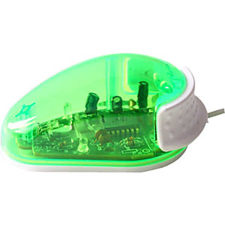 My Lil' Mouse One Button Mouse Green Kids Computer Mouse