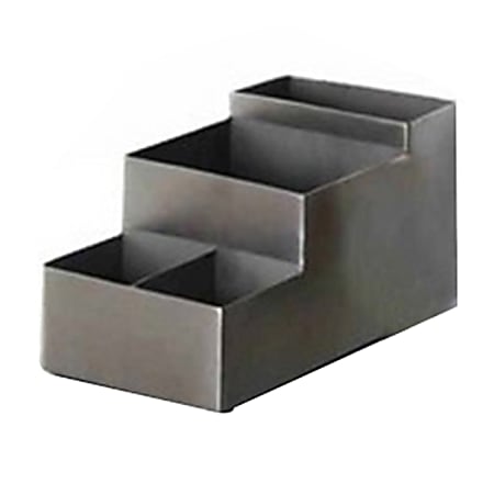 American Metalcraft Stainless Steel Coffee Caddy, 8"L x